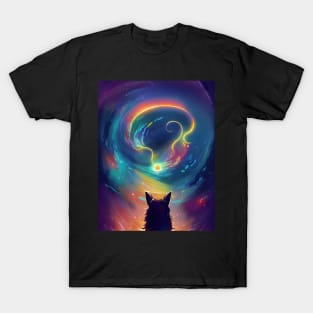 Horse looking and admiring space T-Shirt